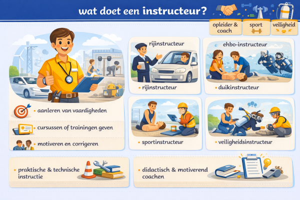 Wat doet een instructeur